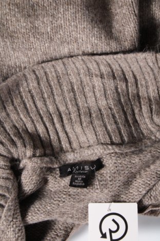 Дамски пуловер Amisu, Размер M, Цвят Сив, Цена 5,22 лв.