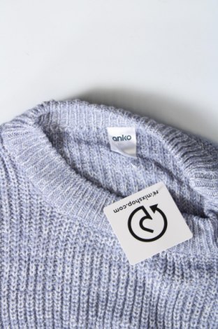 Дамски пуловер Anko, Размер M, Цвят Син, Цена 7,25 лв.