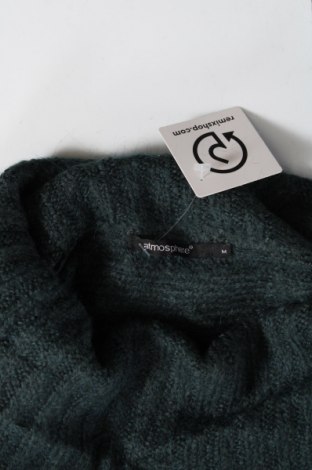 Дамски пуловер Atmosphere, Размер M, Цвят Зелен, Цена 9,28 лв.