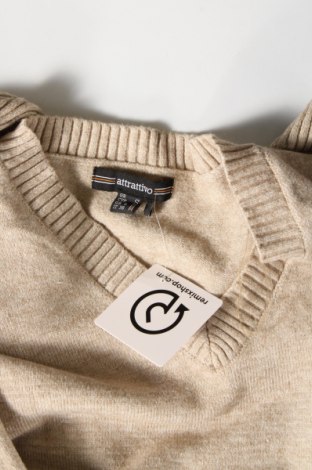 Дамски пуловер Attrattivo, Размер S, Цвят Бежов, Цена 5,51 лв.