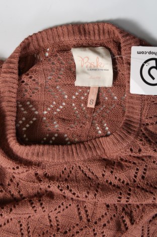 Дамски пуловер Bershka, Размер S, Цвят Пепел от рози, Цена 4,64 лв.