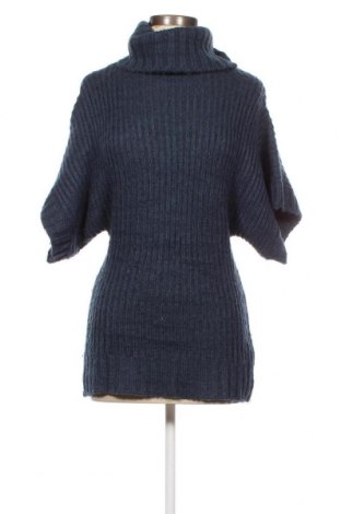 Дамски пуловер Bershka, Размер M, Цвят Син, Цена 5,80 лв.
