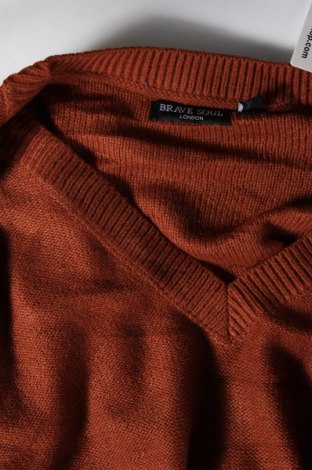 Дамски пуловер Brave Soul, Размер XS, Цвят Кафяв, Цена 7,25 лв.