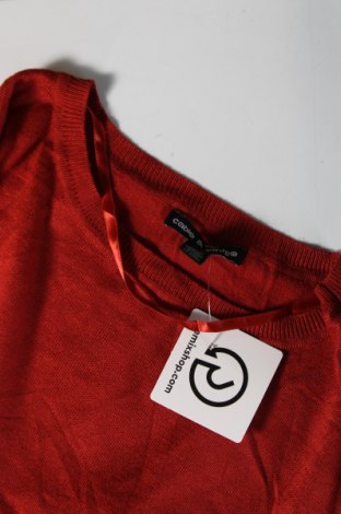Дамски пуловер Cable & Gauge, Размер L, Цвят Оранжев, Цена 8,70 лв.