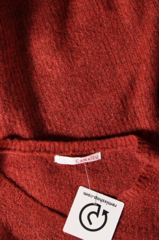 Дамски пуловер Camaieu, Размер XS, Цвят Кафяв, Цена 5,51 лв.