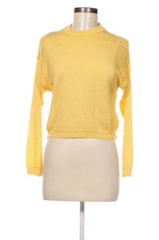 Дамски пуловер LCW, Размер S, Цвят Жълт, Цена 18,00 лв.