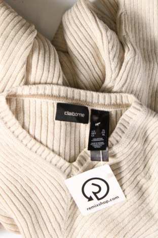 Дамски пуловер Claiborne, Размер XL, Цвят Бежов, Цена 10,15 лв.