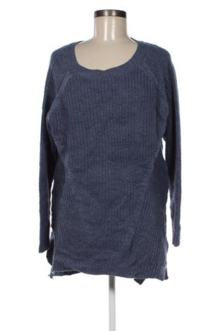 Дамски пуловер Clothing & Co, Размер L, Цвят Син, Цена 9,28 лв.