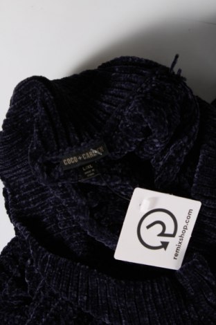Дамски пуловер Coco + Carmen, Размер L, Цвят Син, Цена 6,60 лв.