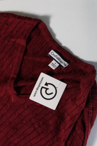 Γυναικείο πουλόβερ Croft & Barrow, Μέγεθος S, Χρώμα Κόκκινο, Τιμή 4,49 €