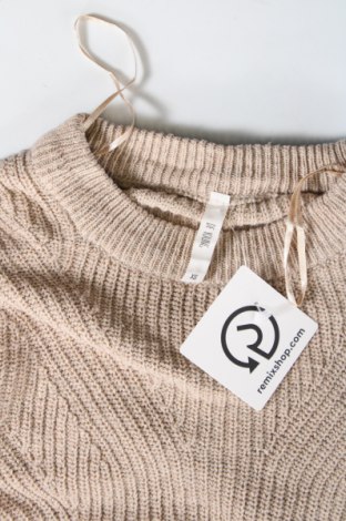 Γυναικείο πουλόβερ Defacto, Μέγεθος XS, Χρώμα  Μπέζ, Τιμή 2,87 €