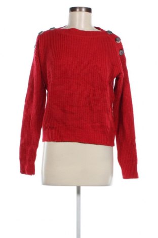 Дамски пуловер Derek Heart, Размер S, Цвят Червен, Цена 9,28 лв.