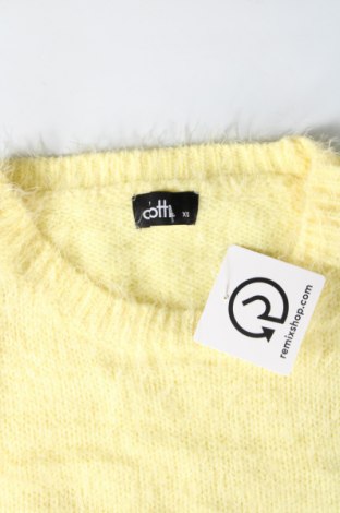 Γυναικείο πουλόβερ Dotti, Μέγεθος XS, Χρώμα Κίτρινο, Τιμή 3,59 €