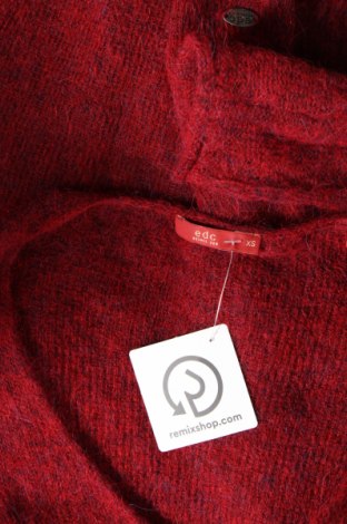 Дамски пуловер Edc By Esprit, Размер XS, Цвят Червен, Цена 8,70 лв.