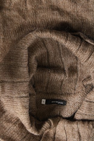 Γυναικείο πουλόβερ Escorpion, Μέγεθος S, Χρώμα Καφέ, Τιμή 3,41 €