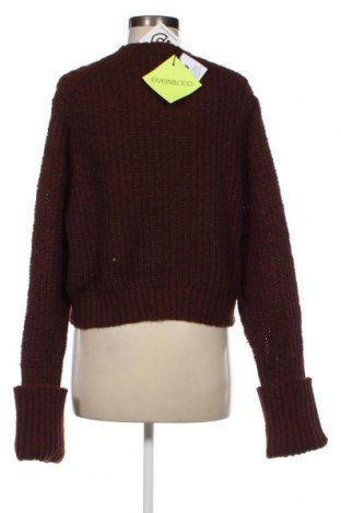 Дамски пуловер Even&Odd, Размер L, Цвят Кафяв, Цена 8,74 лв.