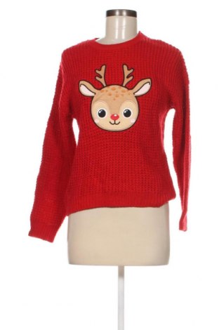 Дамски пуловер Fb Sister, Размер S, Цвят Червен, Цена 5,22 лв.