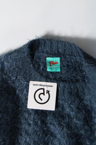 Дамски пуловер Flair, Размер S, Цвят Син, Цена 8,70 лв.