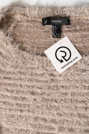 Дамски пуловер Forever 21, Размер S, Цвят Бежов, Цена 5,40 лв.