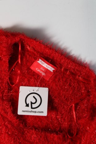 Γυναικείο πουλόβερ George, Μέγεθος XL, Χρώμα Κόκκινο, Τιμή 3,05 €