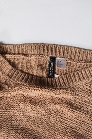 Дамски пуловер H&M Divided, Размер M, Цвят Бежов, Цена 29,01 лв.