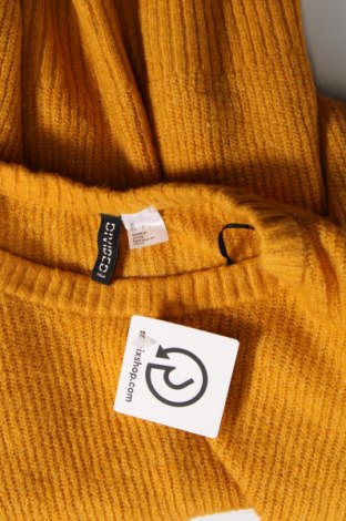 Дамски пуловер H&M Divided, Размер L, Цвят Жълт, Цена 29,01 лв.