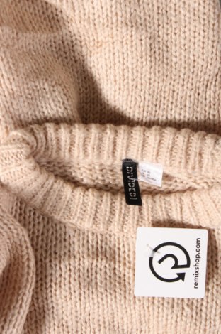Дамски пуловер H&M Divided, Размер XS, Цвят Бежов, Цена 5,51 лв.