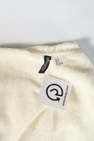 Дамски пуловер H&M Divided, Размер S, Цвят Екрю, Цена 6,09 лв.