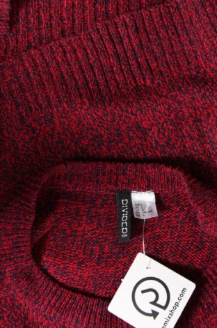 Γυναικείο πουλόβερ H&M Divided, Μέγεθος L, Χρώμα Κόκκινο, Τιμή 2,67 €