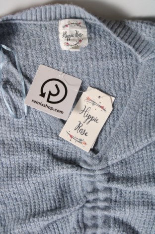 Γυναικείο πουλόβερ Hippie Rose, Μέγεθος XL, Χρώμα Μπλέ, Τιμή 2,85 €