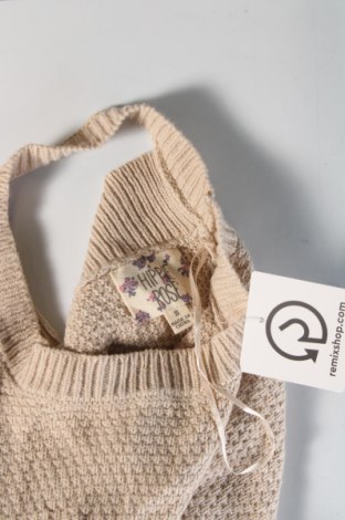 Γυναικείο πουλόβερ Hippie Rose, Μέγεθος S, Χρώμα  Μπέζ, Τιμή 2,51 €