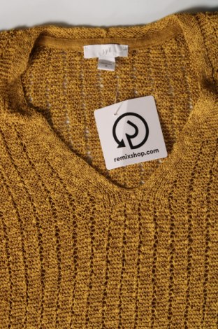 Дамски пуловер J.Jill, Размер M, Цвят Жълт, Цена 8,70 лв.