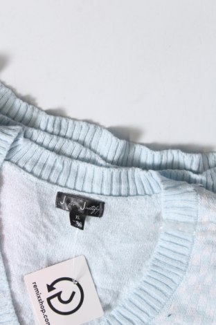 Γυναικείο πουλόβερ J for Justify, Μέγεθος XL, Χρώμα Μπλέ, Τιμή 2,51 €