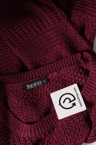 Damenpullover Janina, Größe L, Farbe Rot, Preis 3,99 €