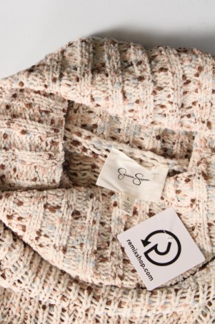 Дамски пуловер Jessica Simpson, Размер L, Цвят Бежов, Цена 5,51 лв.
