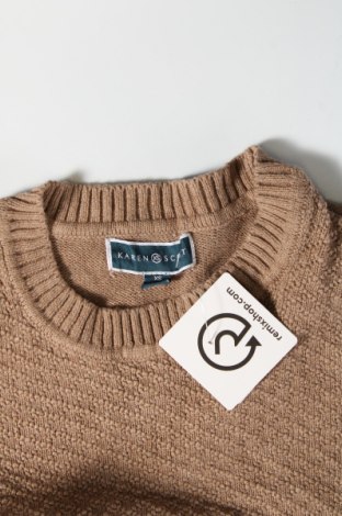 Γυναικείο πουλόβερ Karen Scott, Μέγεθος XS, Χρώμα  Μπέζ, Τιμή 5,38 €
