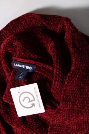Дамски пуловер Lands' End, Размер L, Цвят Червен, Цена 9,57 лв.