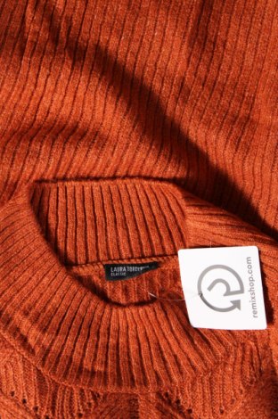 Дамски пуловер Laura Torelli, Размер L, Цвят Кафяв, Цена 5,51 лв.