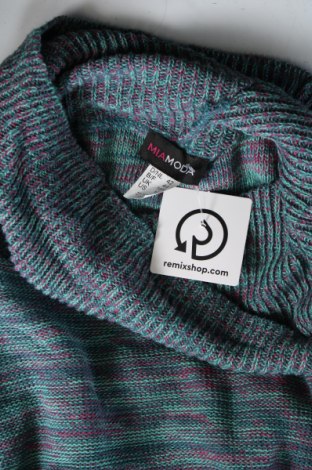 Γυναικείο πουλόβερ Mia Moda, Μέγεθος L, Χρώμα Πράσινο, Τιμή 5,38 €