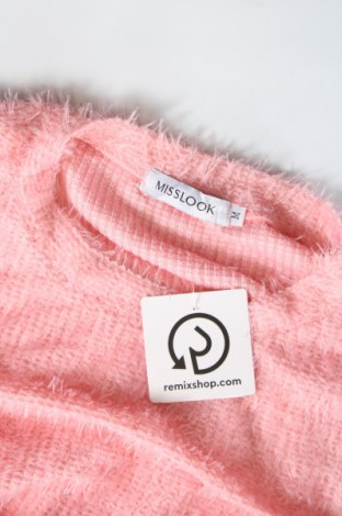 Дамски пуловер Miss Look, Размер M, Цвят Розов, Цена 8,99 лв.