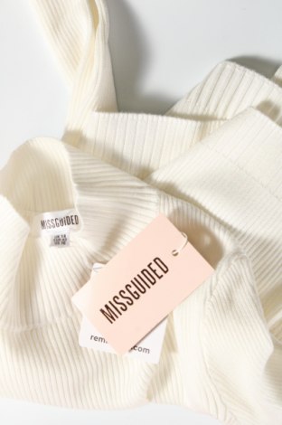 Дамски пуловер Missguided, Размер L, Цвят Бял, Цена 7,36 лв.