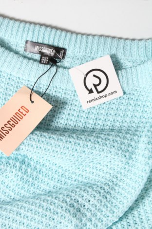 Γυναικείο πουλόβερ Missguided, Μέγεθος L, Χρώμα Μπλέ, Τιμή 12,33 €