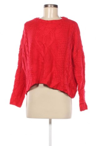 Дамски пуловер Mudd, Размер L, Цвят Червен, Цена 5,22 лв.