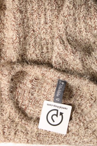 Дамски пуловер Multiblu, Размер L, Цвят Бежов, Цена 7,25 лв.