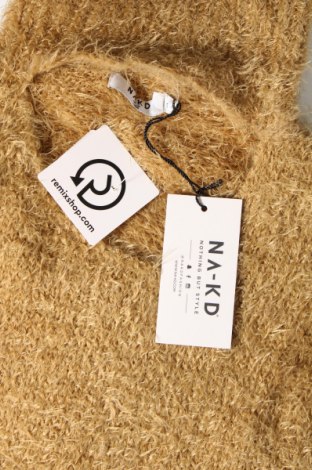 Γυναικείο πουλόβερ NA-KD, Μέγεθος XS, Χρώμα Καφέ, Τιμή 5,38 €