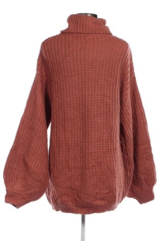 Дамски пуловер NA-KD, Размер S, Цвят Кафяв, Цена 6,38 лв.