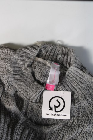 Γυναικείο πουλόβερ No Boundaries, Μέγεθος XS, Χρώμα Γκρί, Τιμή 2,87 €