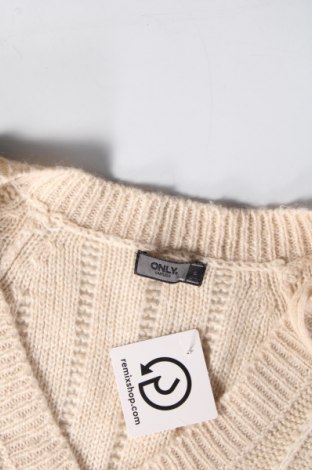 Дамски пуловер ONLY, Размер S, Цвят Бежов, Цена 5,40 лв.