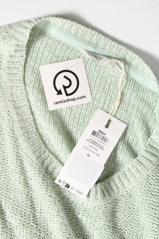 Damenpullover ONLY, Größe L, Farbe Grün, Preis 27,84 €
