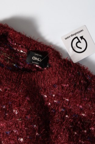 Дамски пуловер ONLY, Размер M, Цвят Червен, Цена 6,20 лв.
